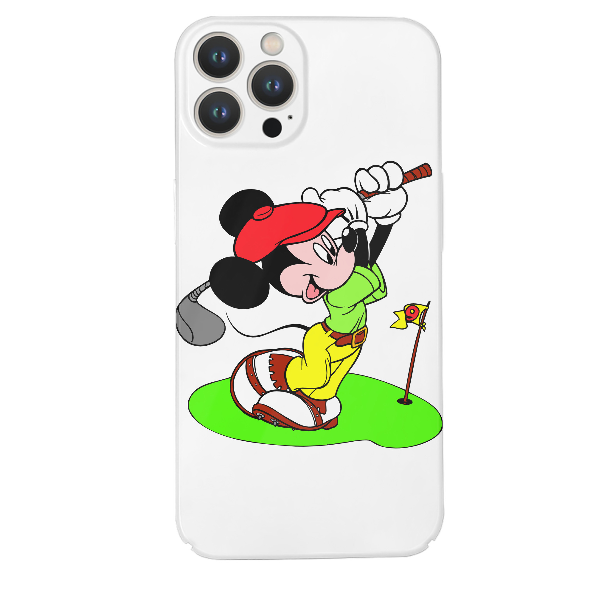 （画像用） ミッキーマウス Mickey Mouse 【iPhone 14シリーズ対応】ハードケース